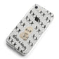 Skulls and Kisses Personalised iPhone 8 Bumper Case on Silver iPhone Alternative Image