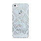 Sky Blue Snakeskin Apple iPhone 5 Case