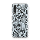 Sky Blue Snakeskin Huawei P20 Pro Phone Case