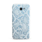 Sky Blue Snakeskin Samsung Galaxy A7 2017 Case