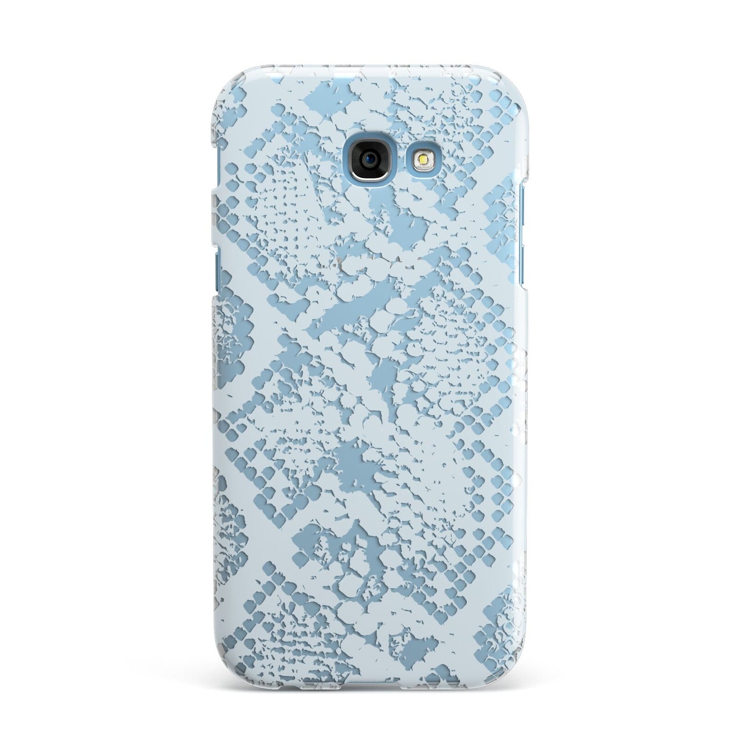 Sky Blue Snakeskin Samsung Galaxy A7 2017 Case