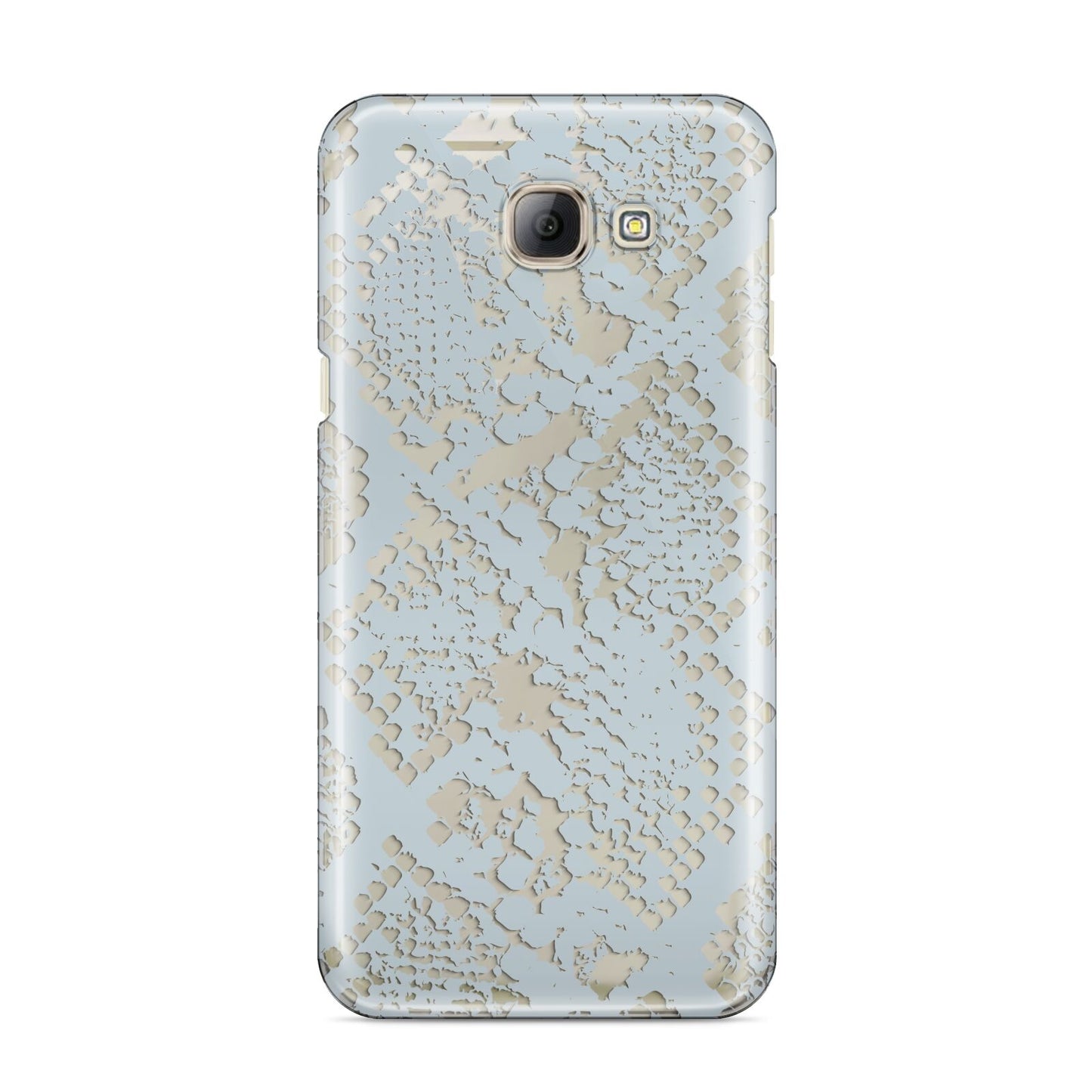 Sky Blue Snakeskin Samsung Galaxy A8 2016 Case