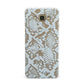 Sky Blue Snakeskin Samsung Galaxy A8 Case