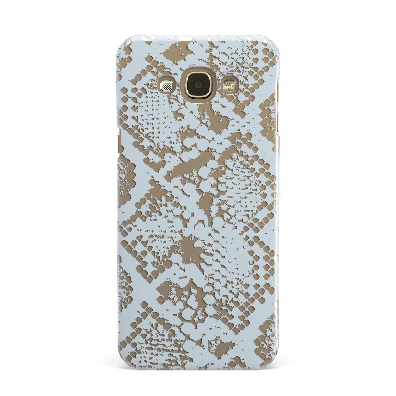 Sky Blue Snakeskin Samsung Galaxy A8 Case