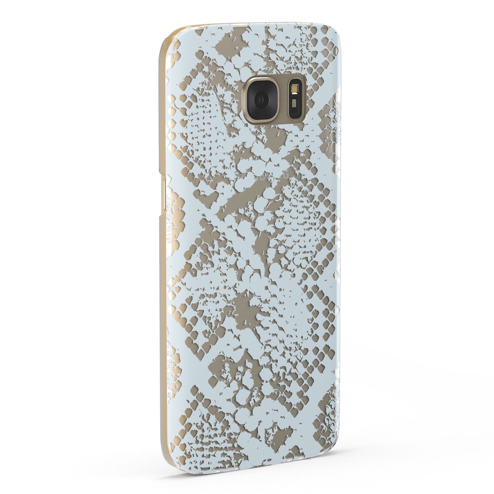 Sky Blue Snakeskin Samsung Galaxy Case Fourty Five Degrees