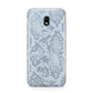 Sky Blue Snakeskin Samsung Galaxy J3 2017 Case