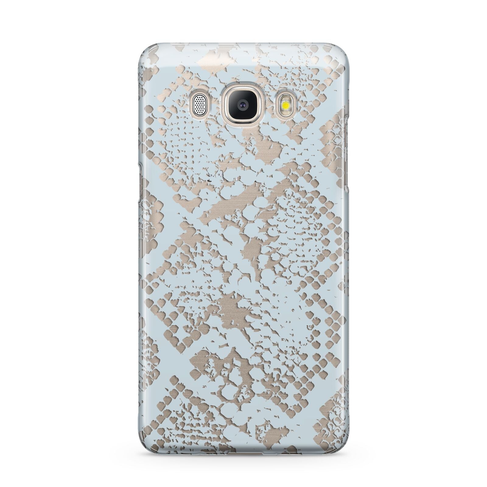 Sky Blue Snakeskin Samsung Galaxy J5 2016 Case