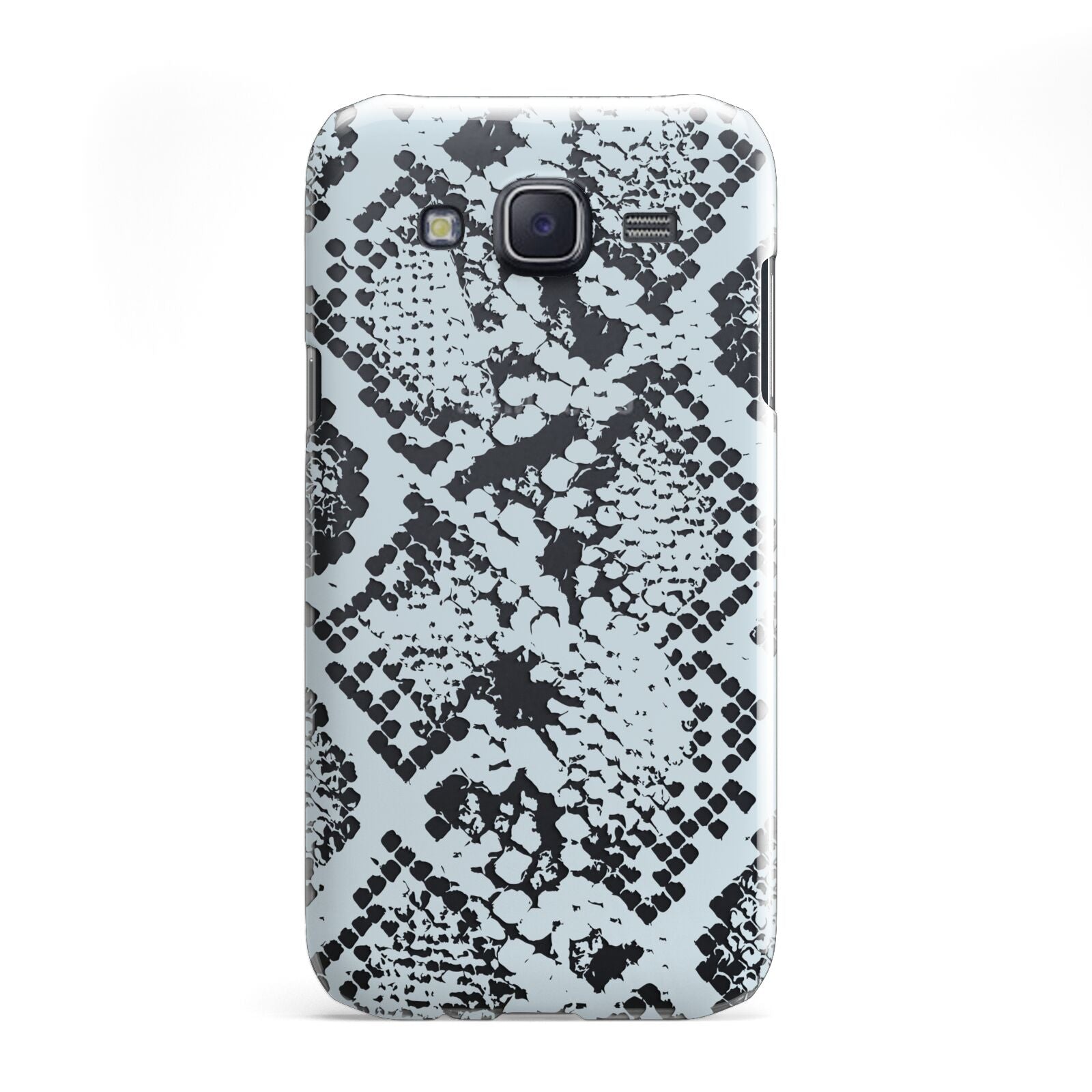 Sky Blue Snakeskin Samsung Galaxy J5 Case