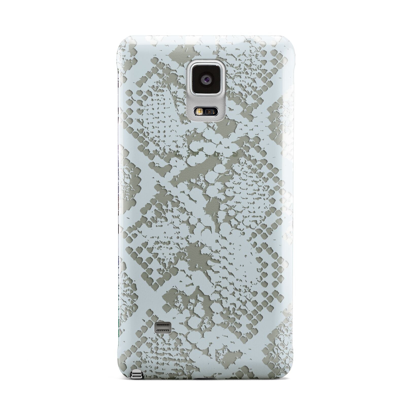 Sky Blue Snakeskin Samsung Galaxy Note 4 Case
