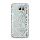 Sky Blue Snakeskin Samsung Galaxy Note 5 Case