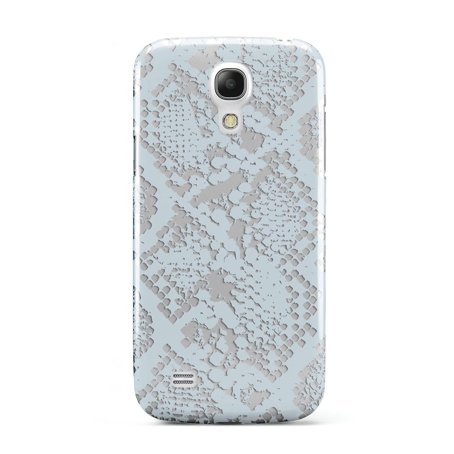 Sky Blue Snakeskin Samsung Galaxy S4 Mini Case