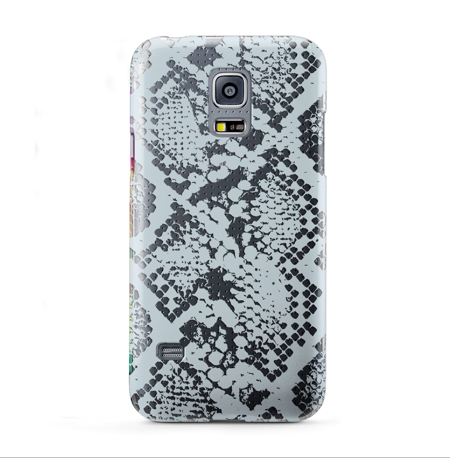 Sky Blue Snakeskin Samsung Galaxy S5 Mini Case