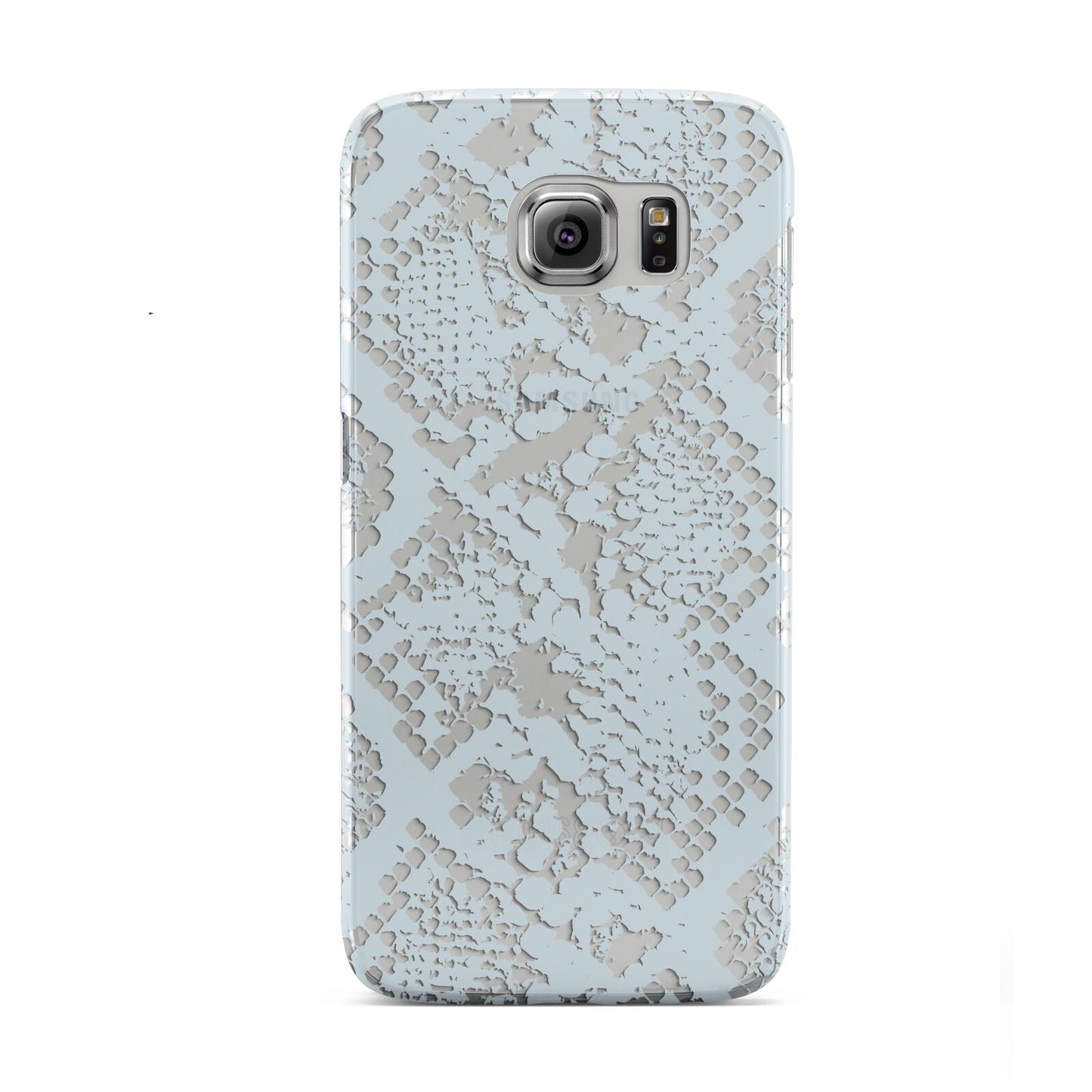 Sky Blue Snakeskin Samsung Galaxy S6 Case