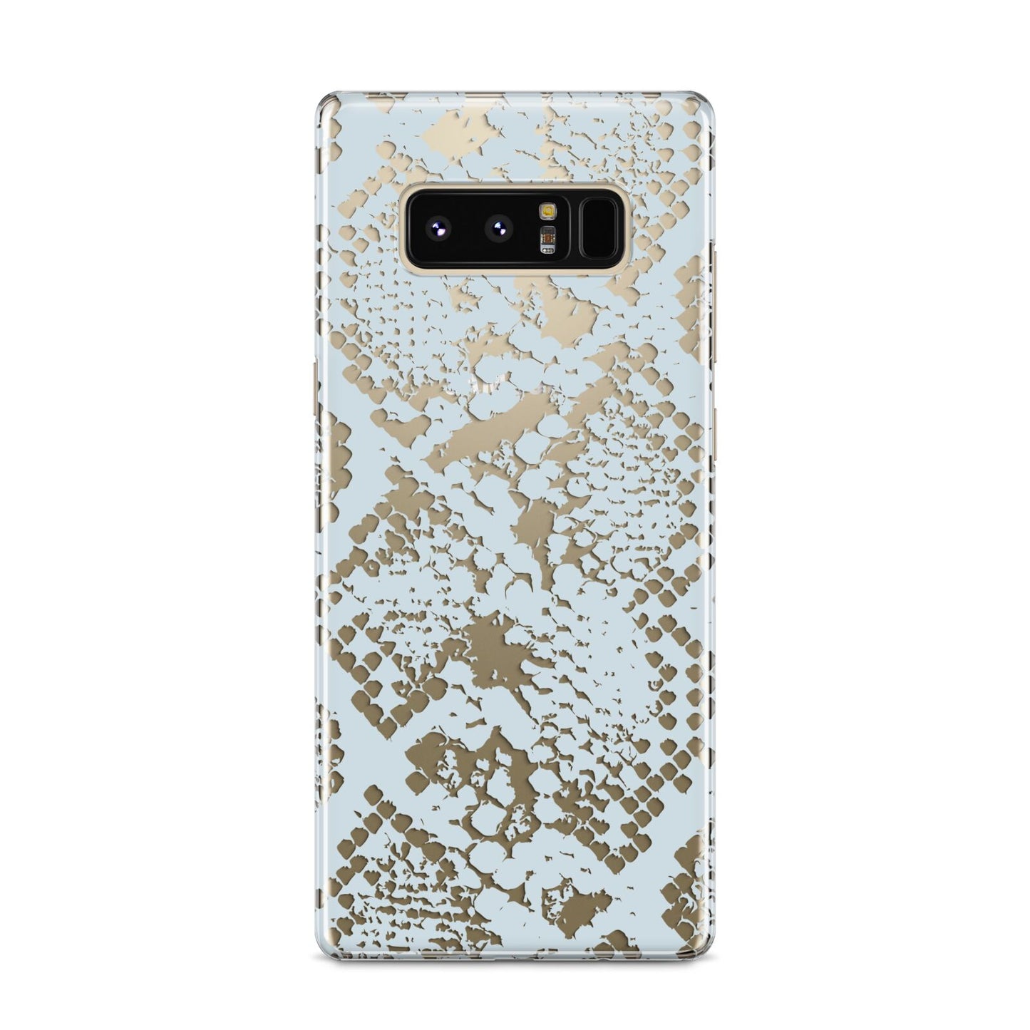 Sky Blue Snakeskin Samsung Galaxy S8 Case