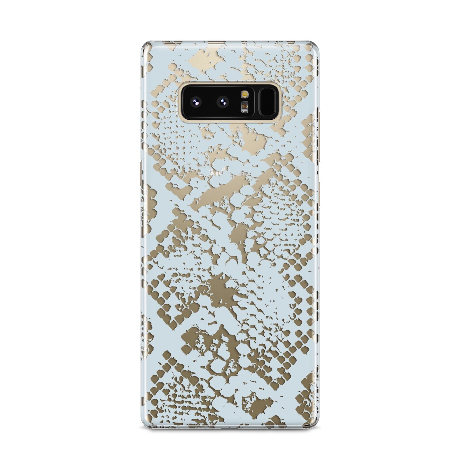 Sky Blue Snakeskin Samsung Galaxy S8 Case
