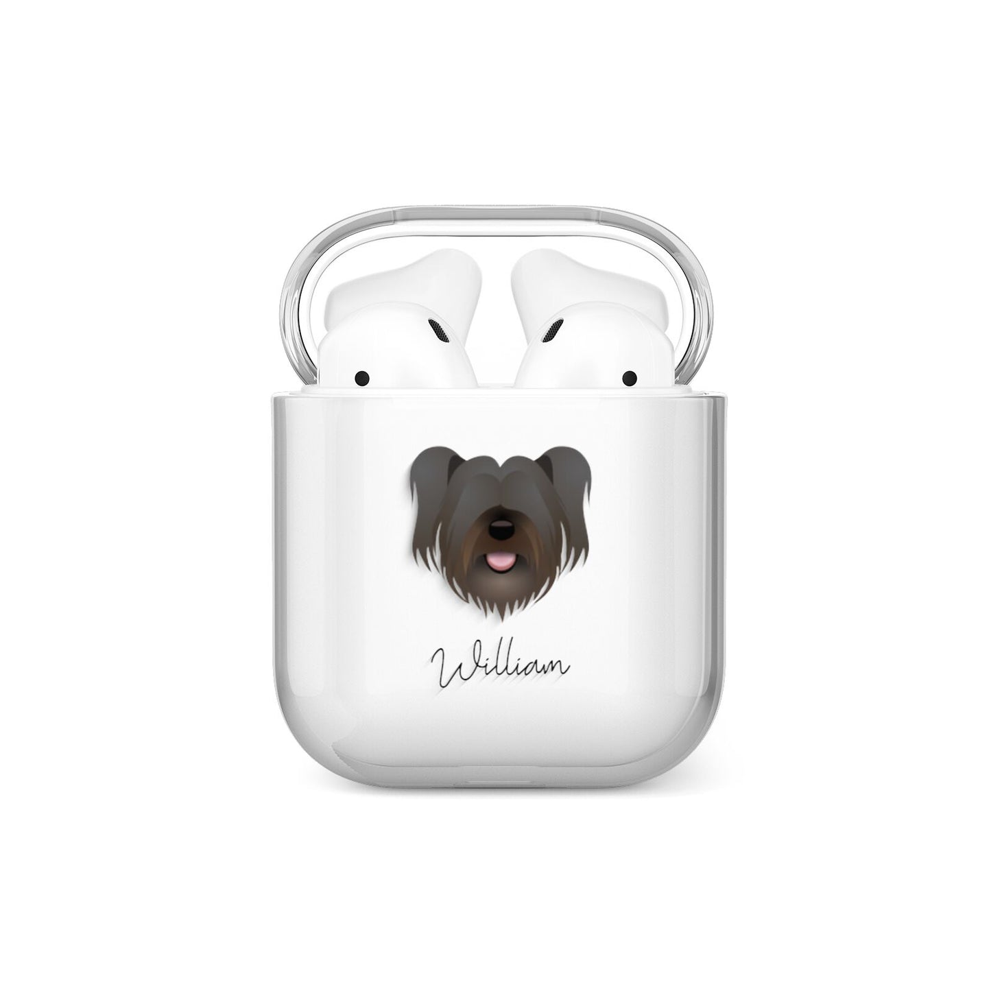 Skye Terrier Personalised AirPods Case