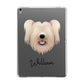 Skye Terrier Personalised Apple iPad Grey Case