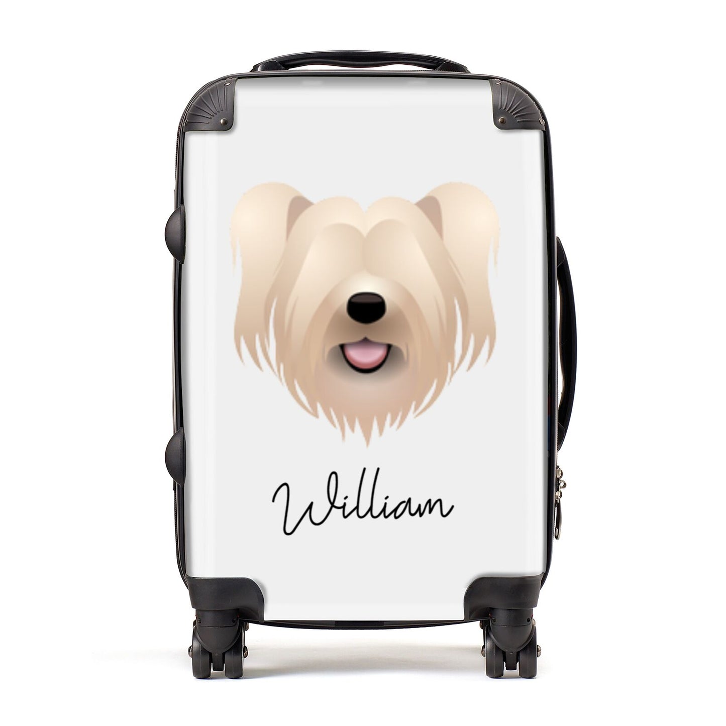 Skye Terrier Personalised Suitcase