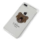 Skye Terrier Personalised iPhone 8 Plus Bumper Case on Silver iPhone Alternative Image