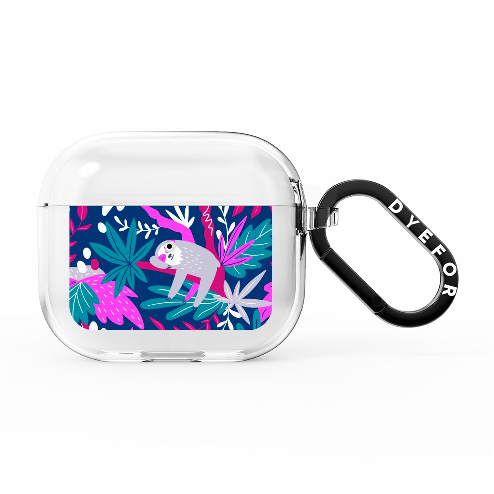 Sloth AirPods Clear Case 3rd Gen