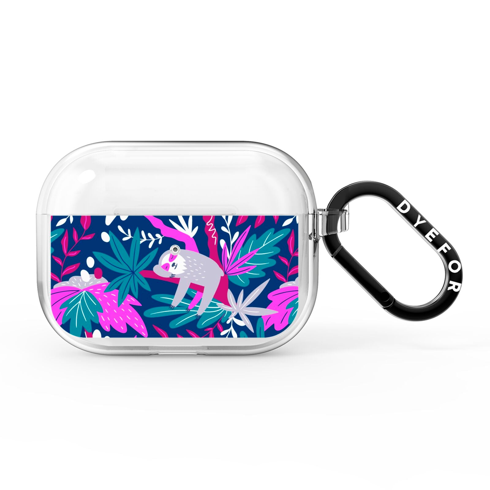 Sloth AirPods Pro Clear Case