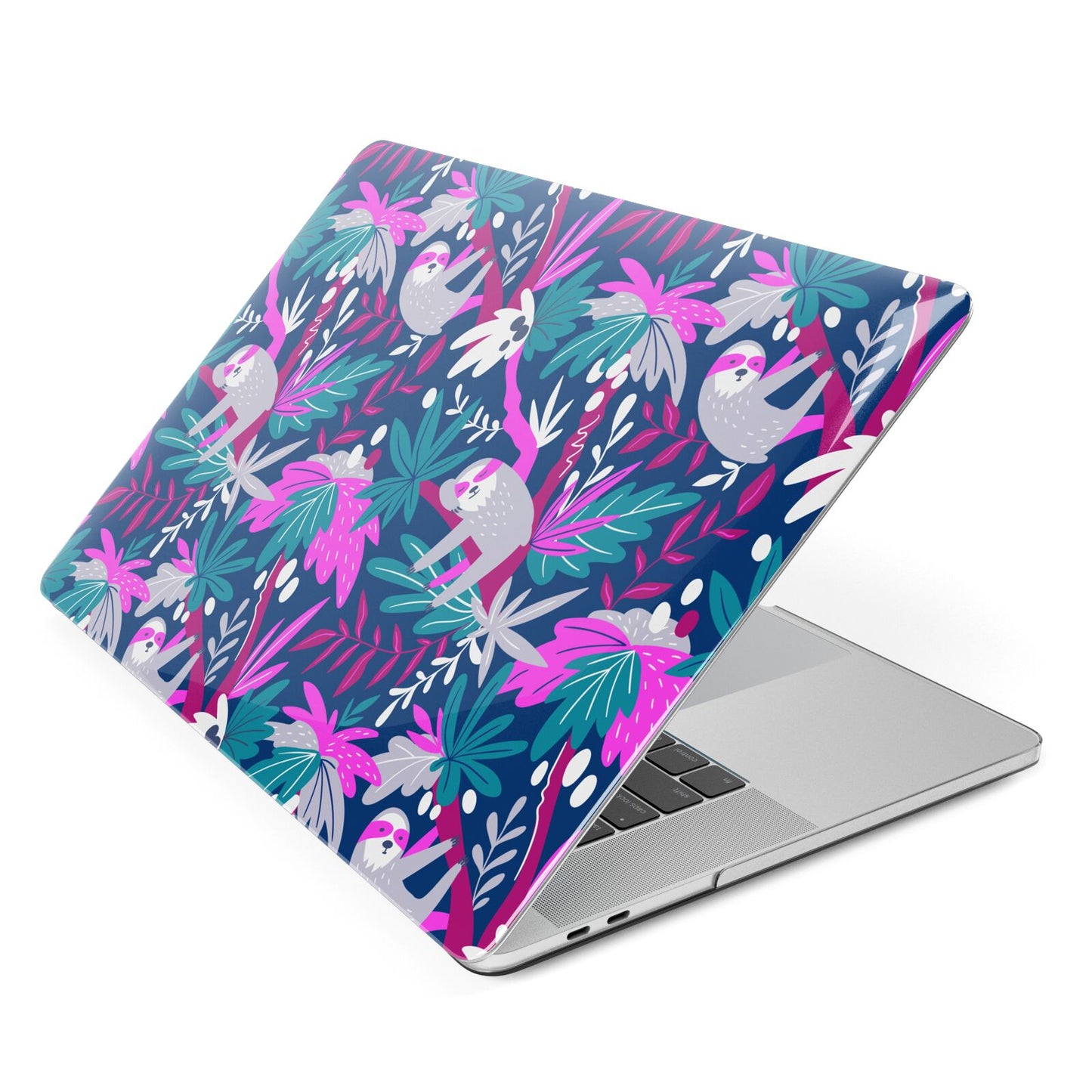 Sloth Apple MacBook Case Side View
