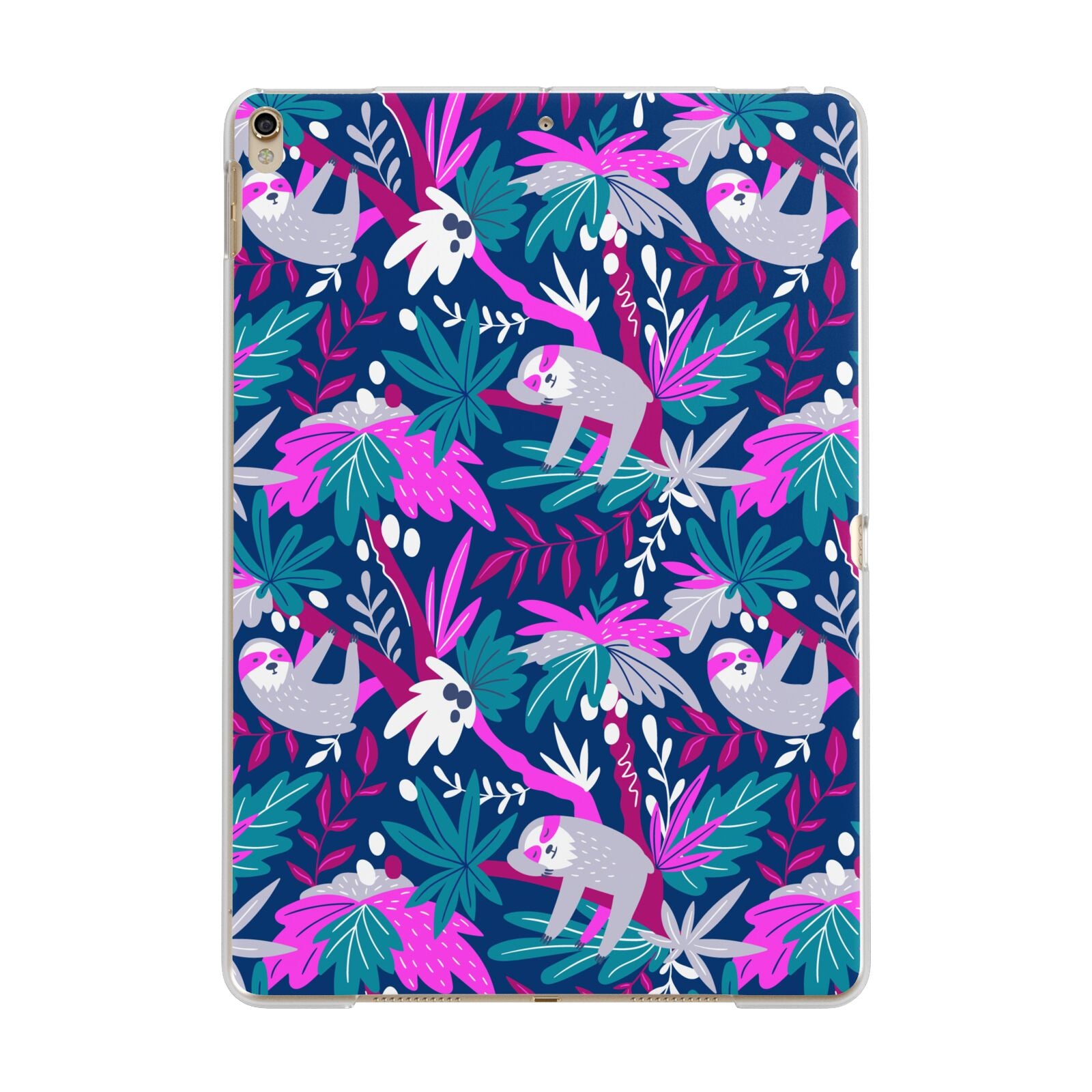 Sloth Apple iPad Gold Case