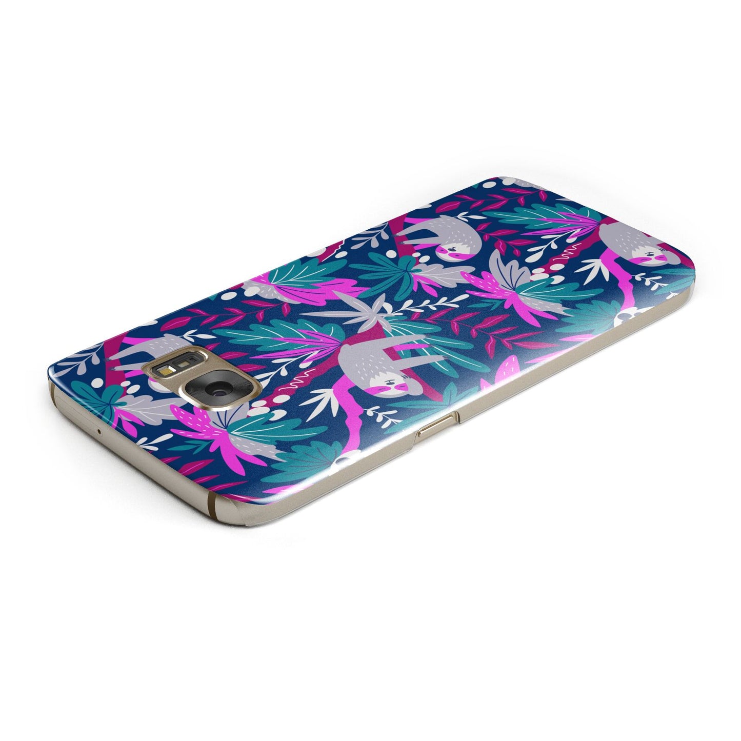 Sloth Samsung Galaxy Case Top Cutout