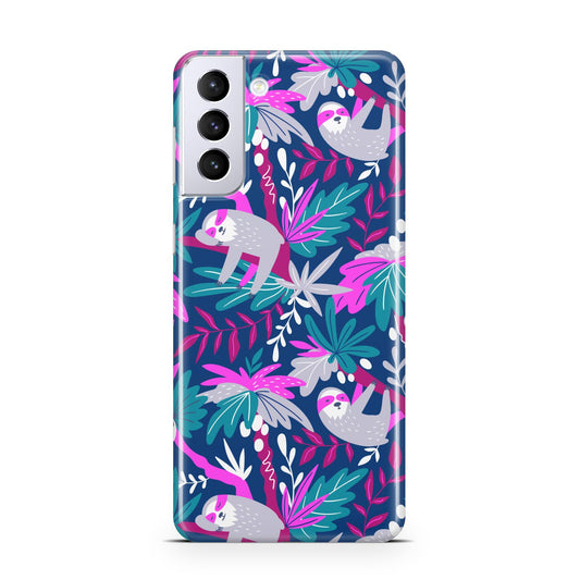 Sloth Samsung S21 Plus Phone Case