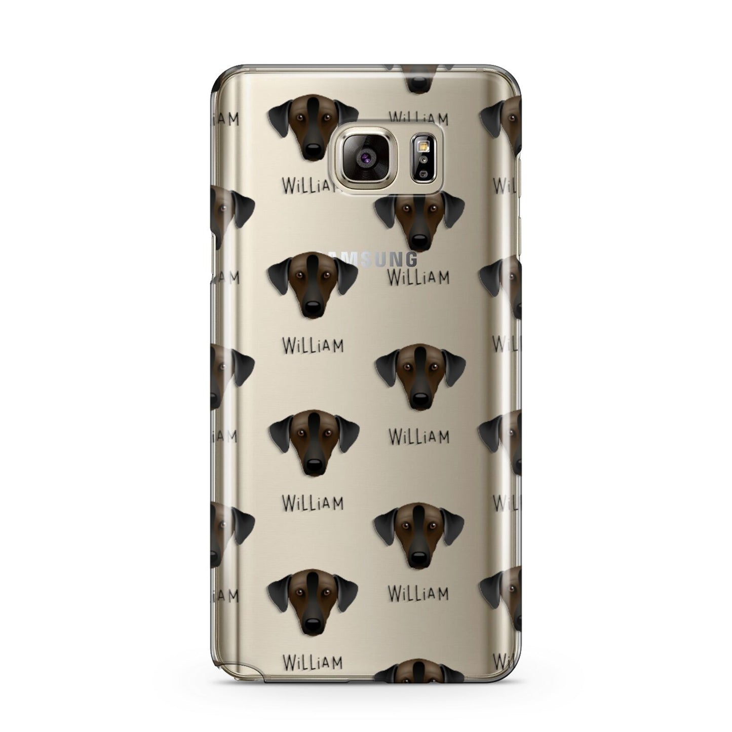 Sloughi Icon with Name Samsung Galaxy Note 5 Case