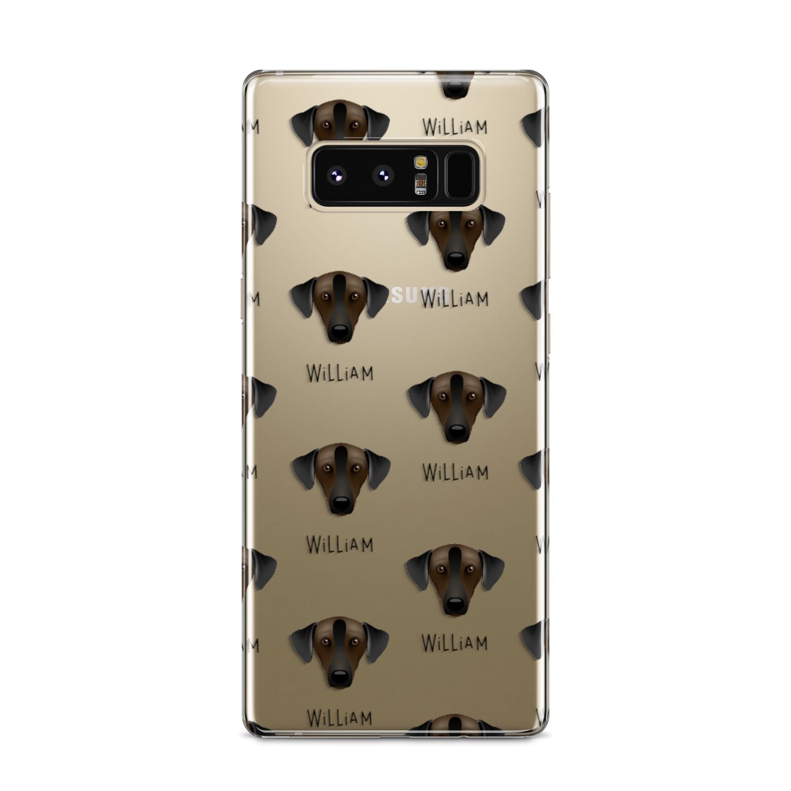 Sloughi Icon with Name Samsung Galaxy S8 Case