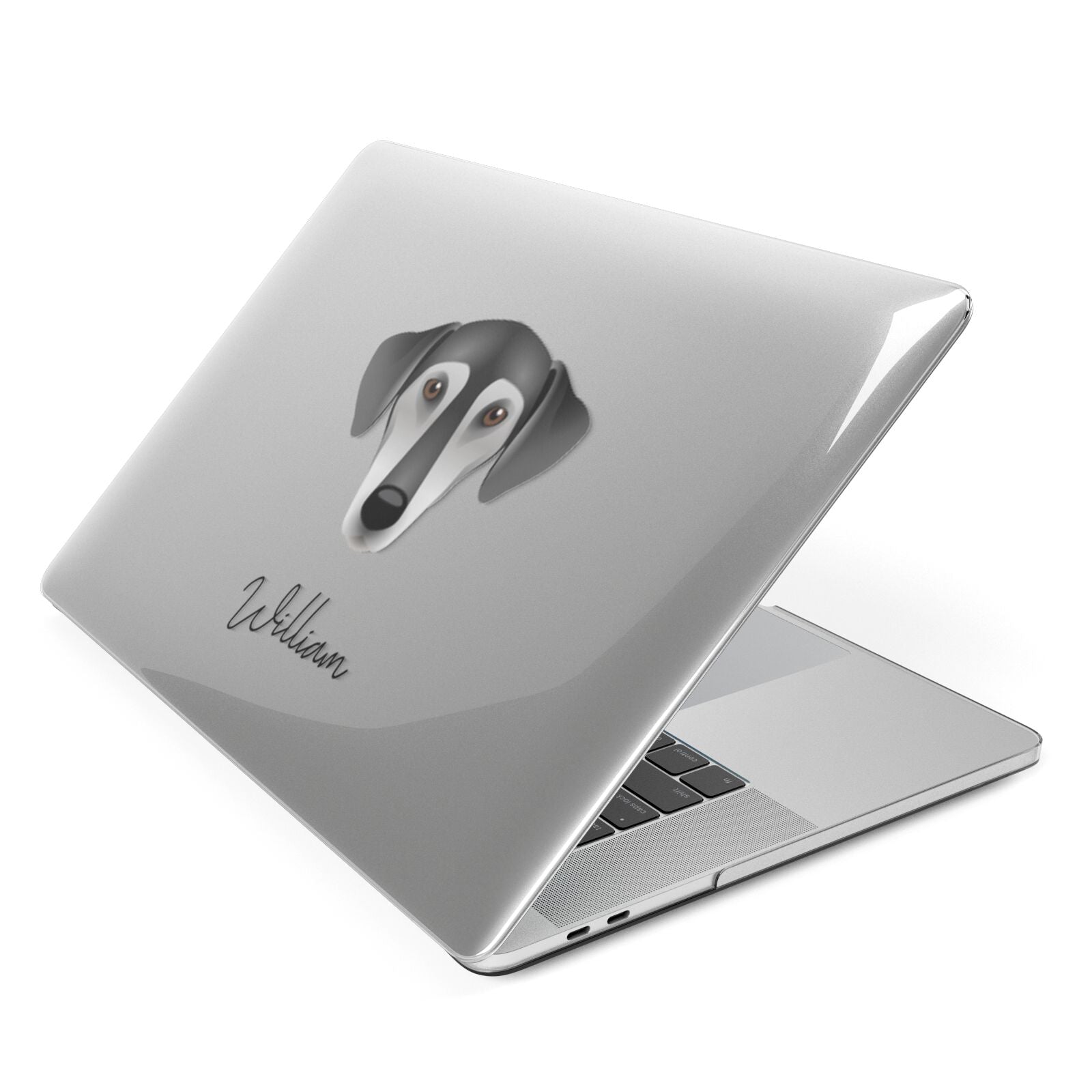 Sloughi Personalised Apple MacBook Case Side View