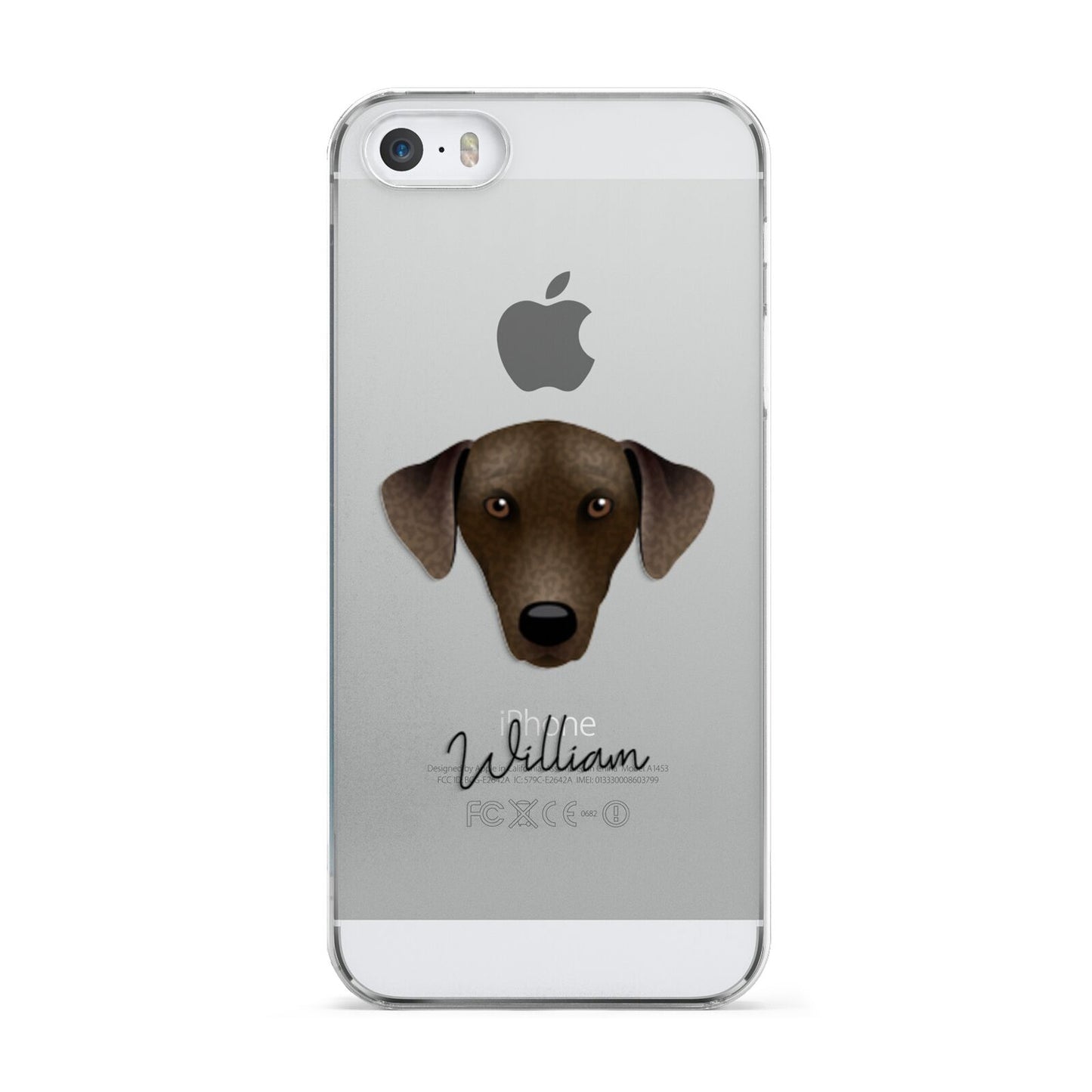 Sloughi Personalised Apple iPhone 5 Case