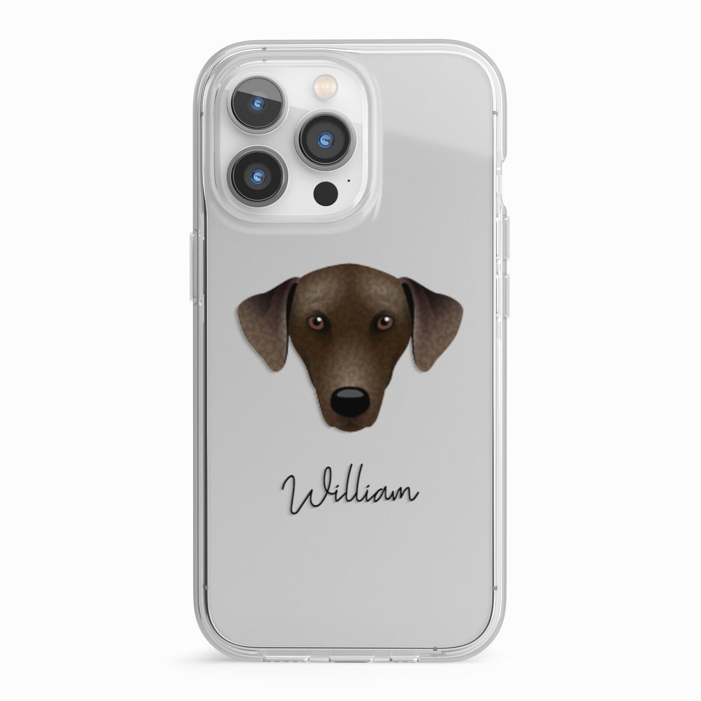 Sloughi Personalised iPhone 13 Pro TPU Impact Case with White Edges