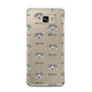 Slovakian Rough Haired Pointer Icon with Name Samsung Galaxy A5 2016 Case on gold phone