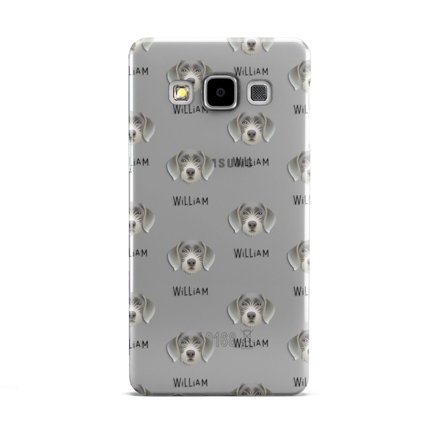 Slovakian Rough Haired Pointer Icon with Name Samsung Galaxy A5 Case