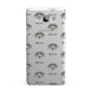 Slovakian Rough Haired Pointer Icon with Name Samsung Galaxy A7 2015 Case
