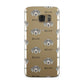 Slovakian Rough Haired Pointer Icon with Name Samsung Galaxy Case