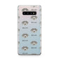 Slovakian Rough Haired Pointer Icon with Name Samsung Galaxy S10 Plus Case