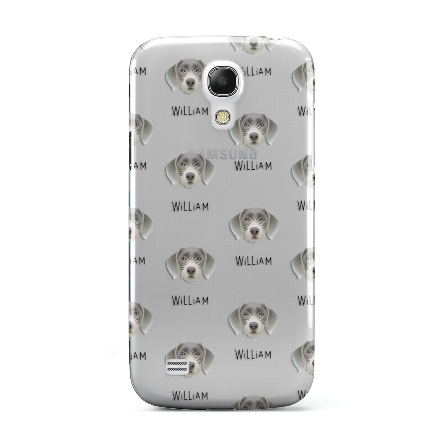 Slovakian Rough Haired Pointer Icon with Name Samsung Galaxy S4 Mini Case