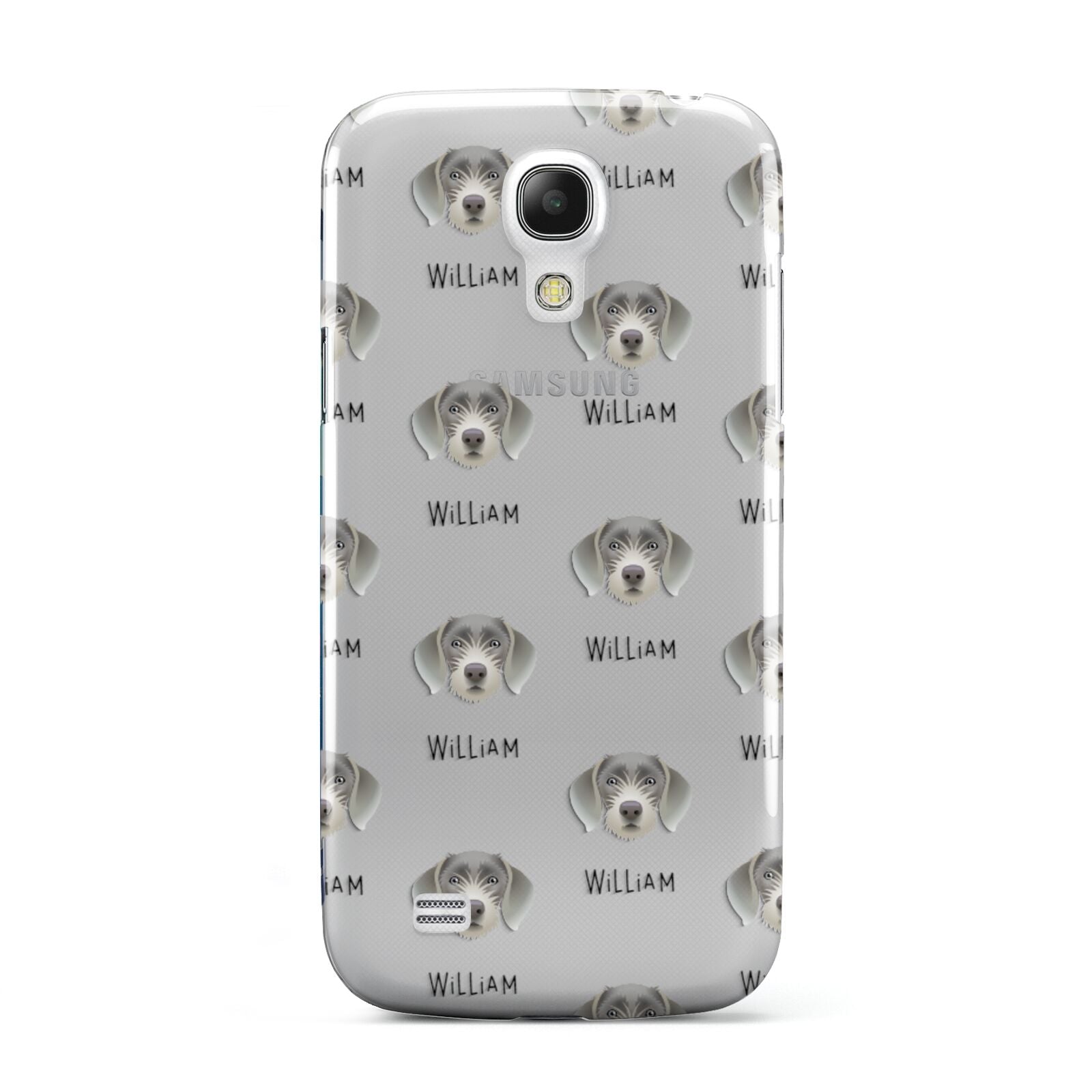 Slovakian Rough Haired Pointer Icon with Name Samsung Galaxy S4 Mini Case