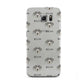 Slovakian Rough Haired Pointer Icon with Name Samsung Galaxy S6 Case