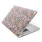 Small Floral Pattern Apple MacBook Case Side View