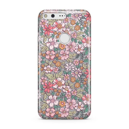 Small Floral Pattern Google Pixel Case