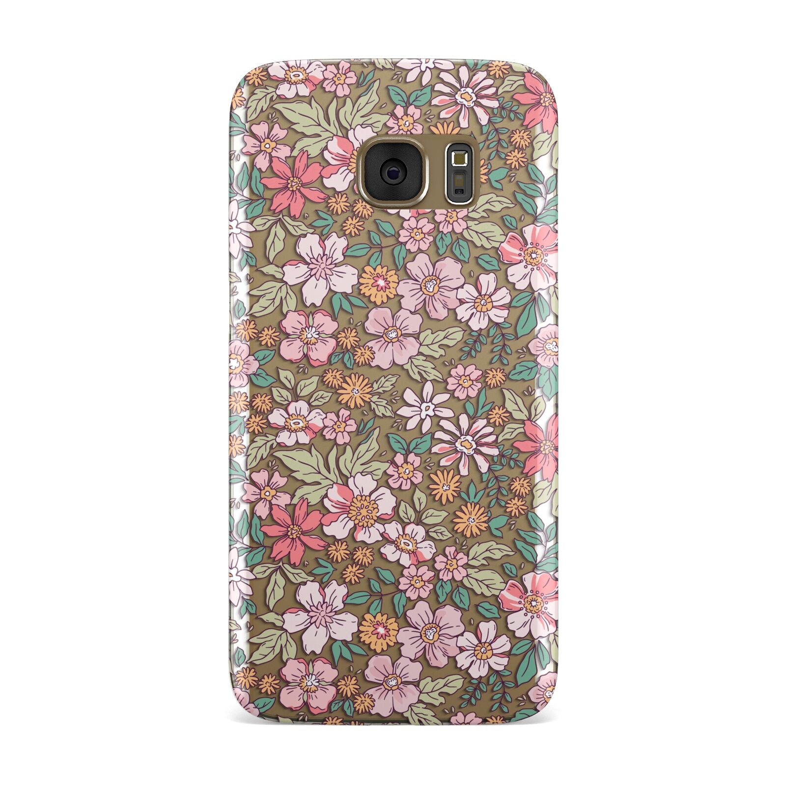 Small Floral Pattern Samsung Galaxy Case