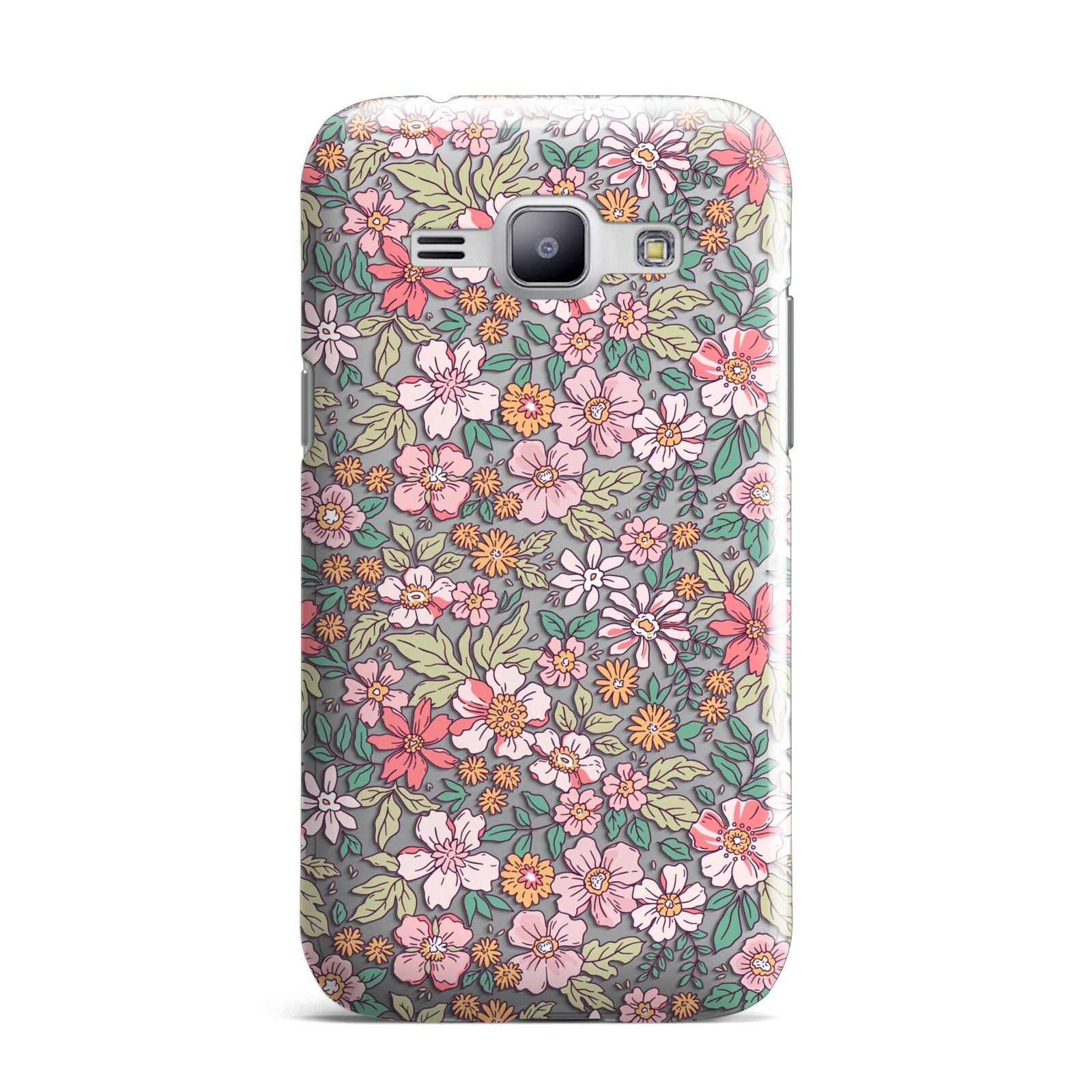 Small Floral Pattern Samsung Galaxy J1 2015 Case