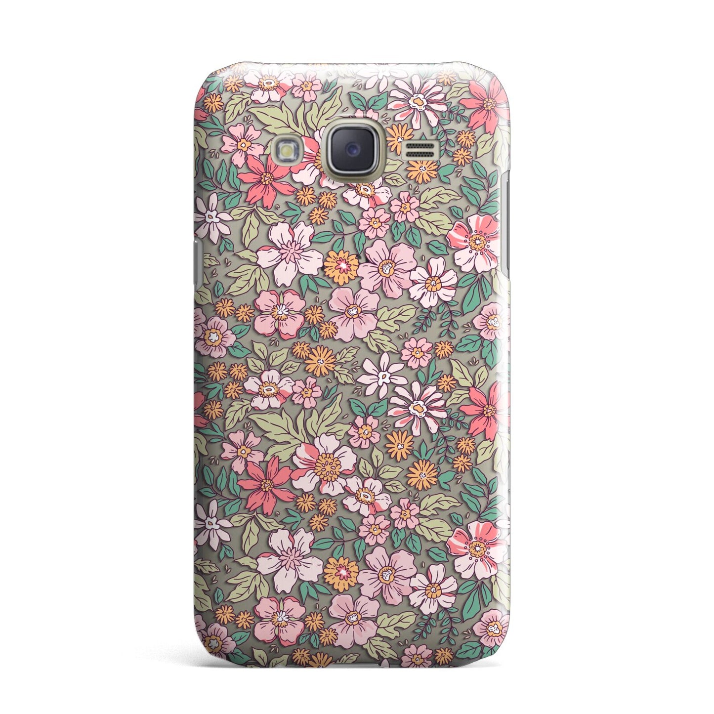 Small Floral Pattern Samsung Galaxy J7 Case