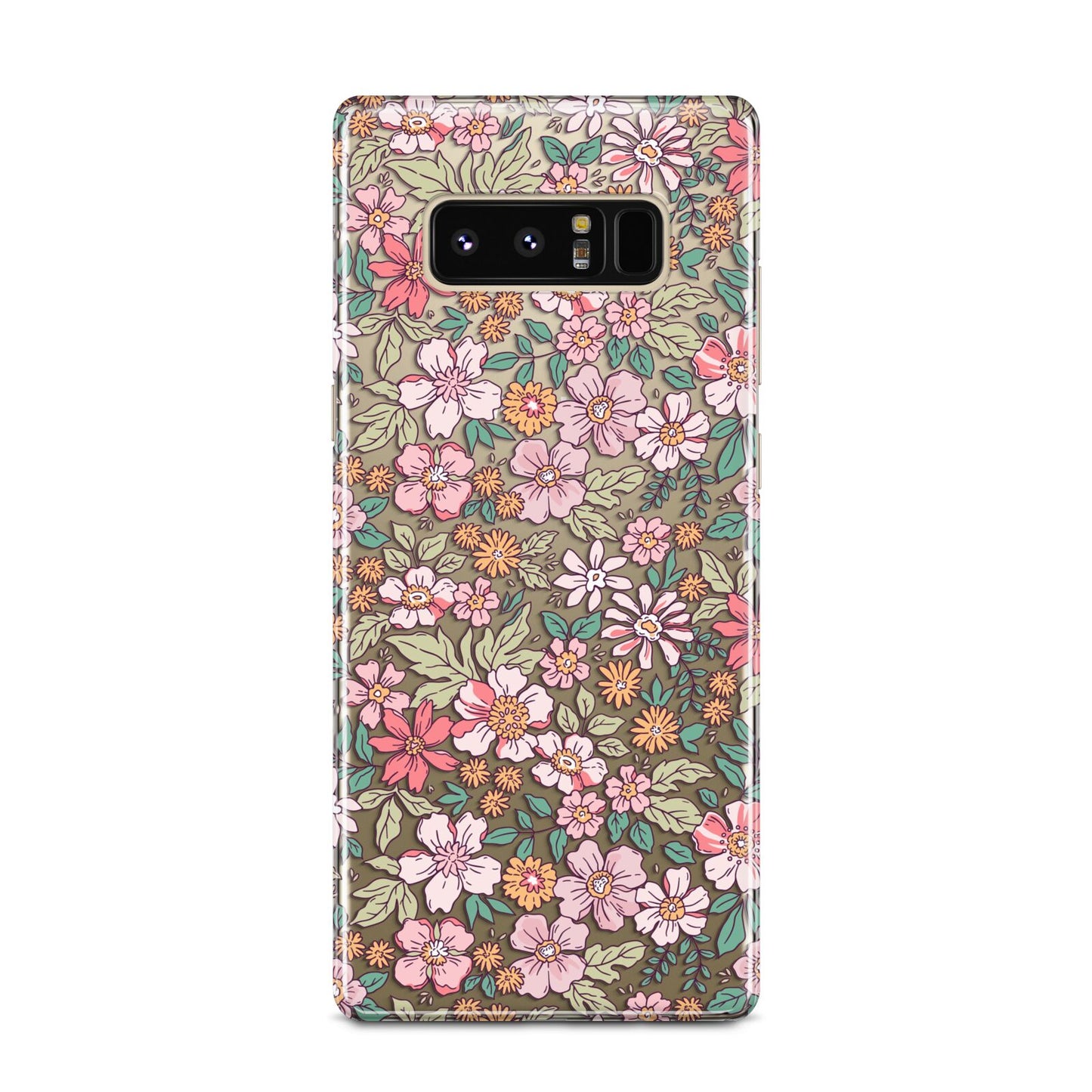 Small Floral Pattern Samsung Galaxy Note 8 Case