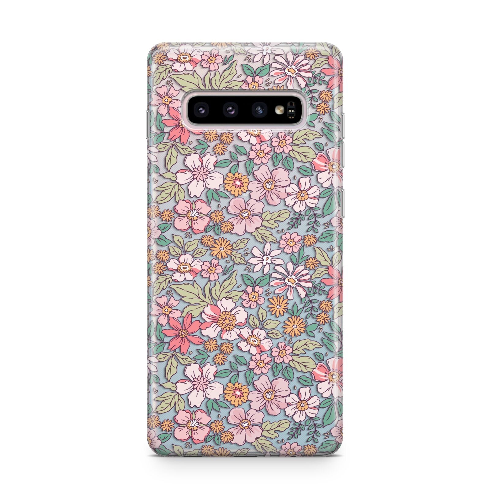 Small Floral Pattern Samsung Galaxy S10 Plus Case