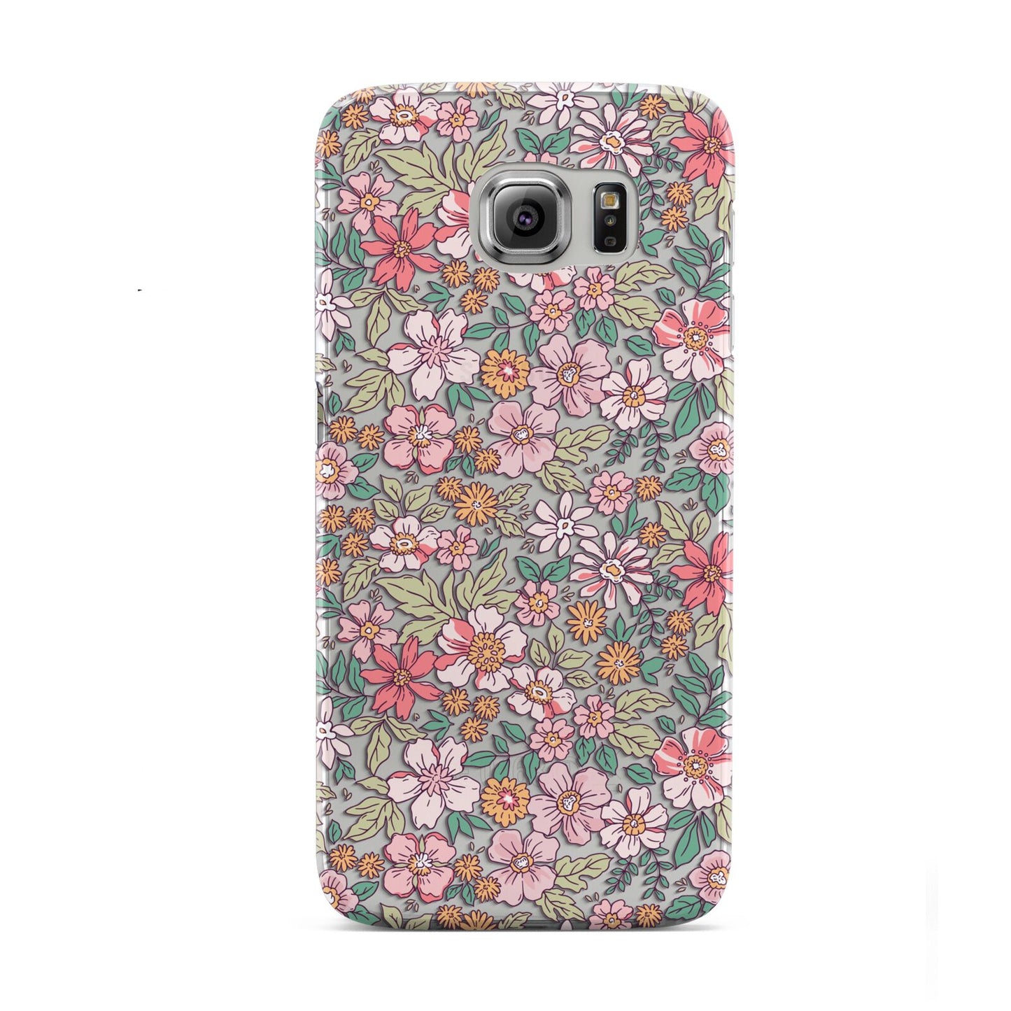 Small Floral Pattern Samsung Galaxy S6 Case